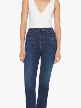 MOTHER High Waisted Rider Skimp in Corner Piece, size 28